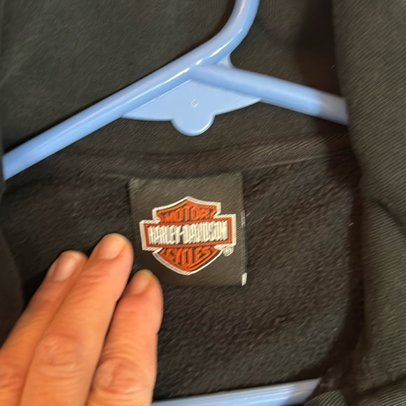 Zipper down sweatshirt - Picture 1 of 3